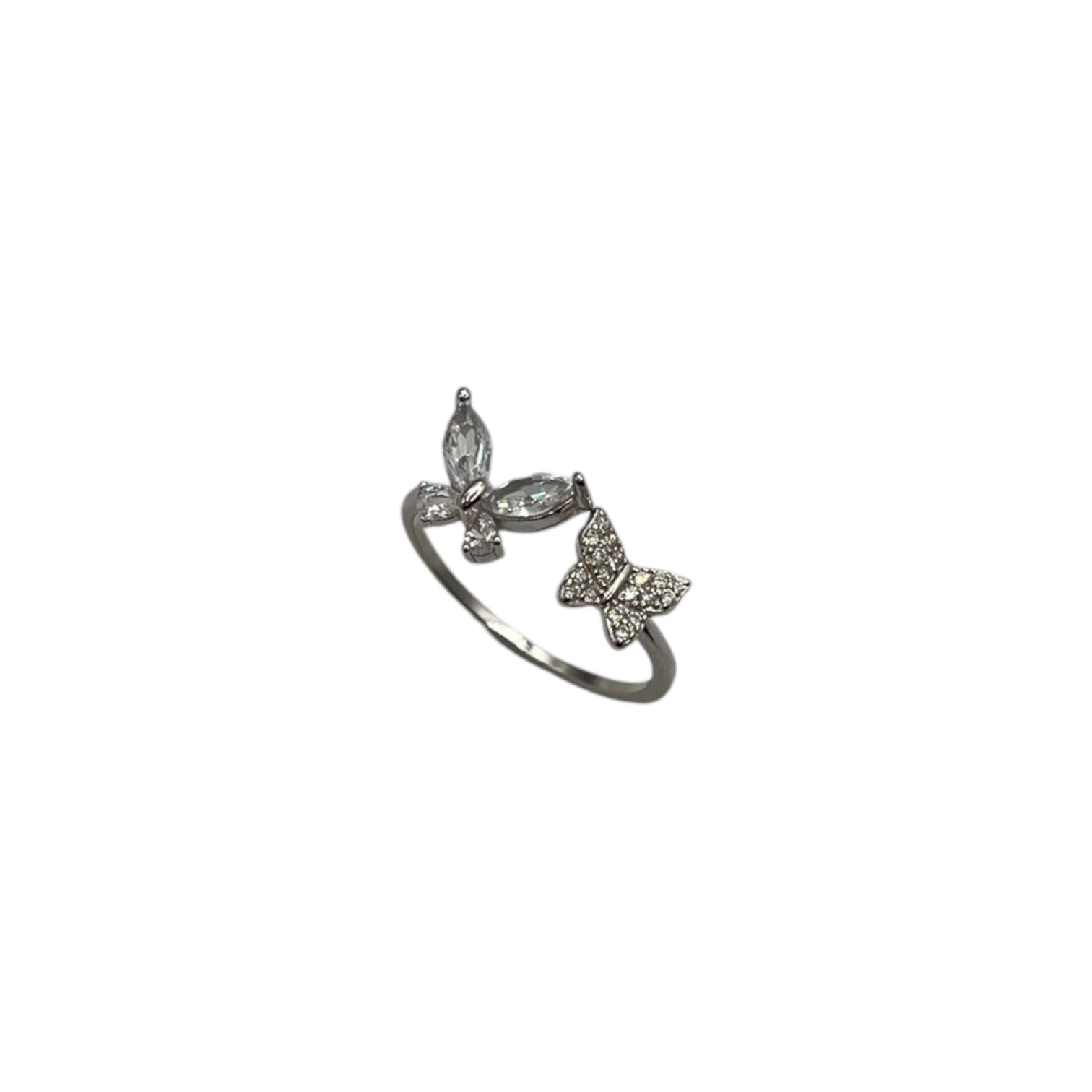 Charmed Wings Adjustable Stacking Ring