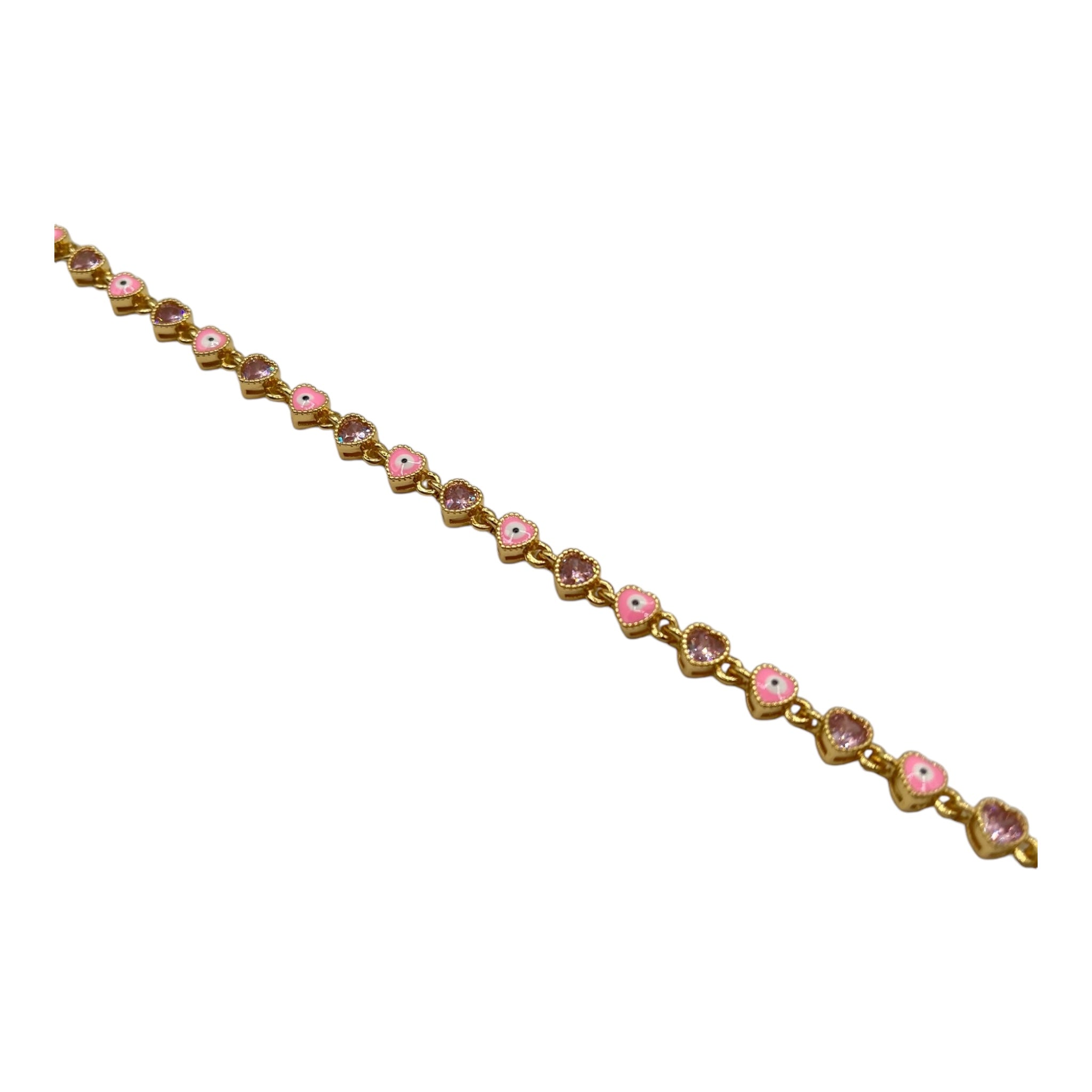 Pink Heart Protection Bracelet